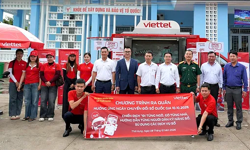 Xã Thới Hưng và xã Hồ Đắc Kiện đạt chuẩn tiêu chí nông thôn mới về dịch vụ công trực tuyến 