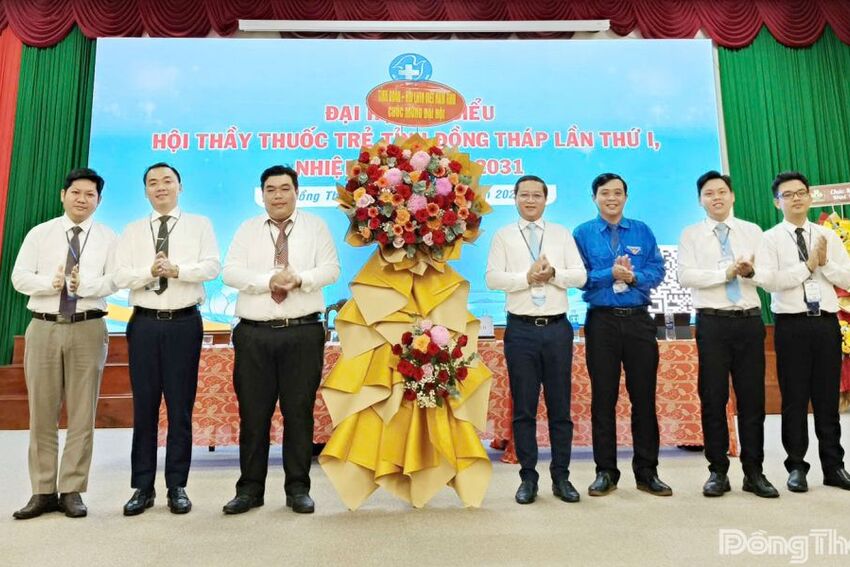 Bác sĩ Mai Huy Trúc giữ chức Chủ tịch Hội Thầy thuốc trẻ tỉnh Đồng Tháp lần thứ I