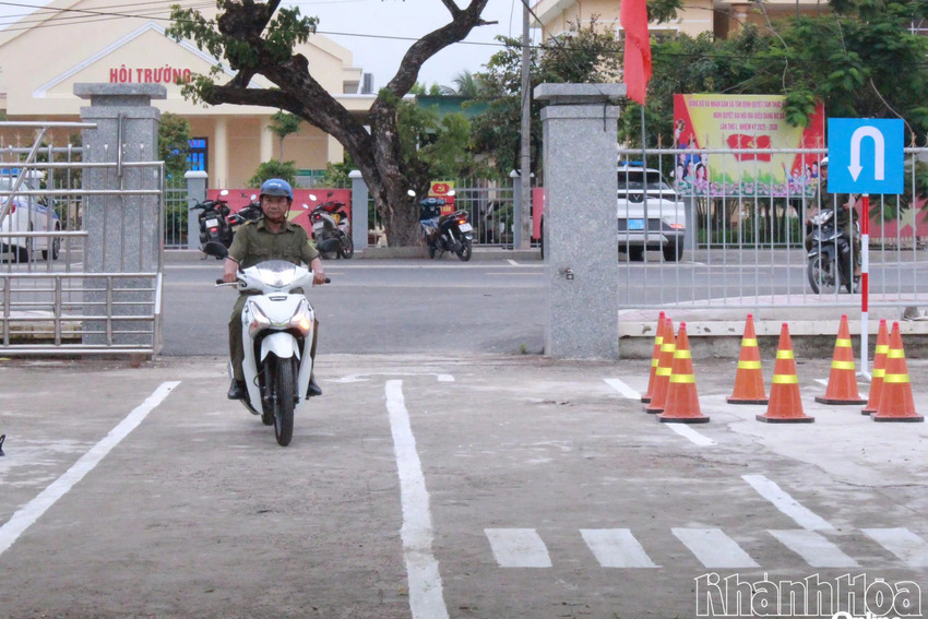 Xã Tân Định phát động “Chiến dịch đào tạo kỹ năng lái xe mô tô, xe gắn máy an toàn” 