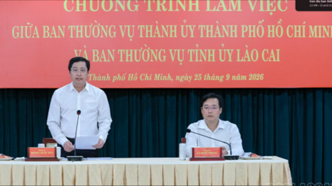 Mở rộng không gian hợp tác giữa Lào Cai và Thành phố Hồ Chí Minh