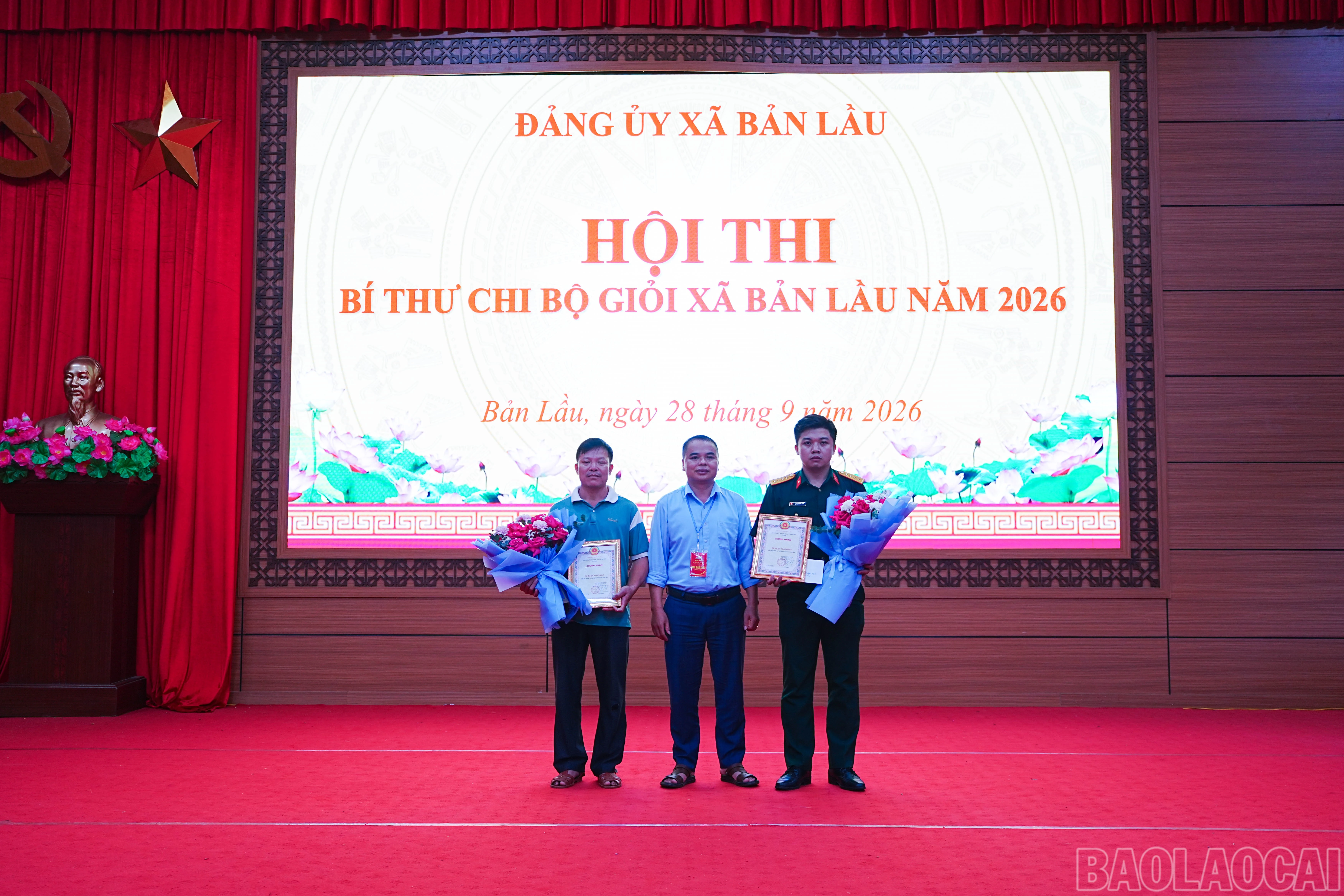 Sín Chéng, Bản Lầu tổ chức Hội thi Bí thư chi bộ giỏi năm 2026