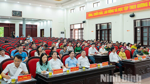 Đảng ủy phường Trung Sơn triển khai nhiệm vụ 3 tháng cuối năm 2026