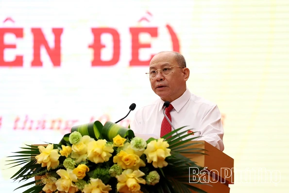 Khai mạc Kỳ họp thứ Năm, HĐND tỉnh Phú Thọ khóa XX