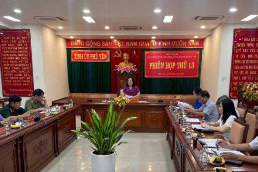 Phú Yên: Ban Chỉ đạo phòng, chống tham nhũng, lãng phí, tiêu cực tỉnh tổ chức Phiên họp thứ 13