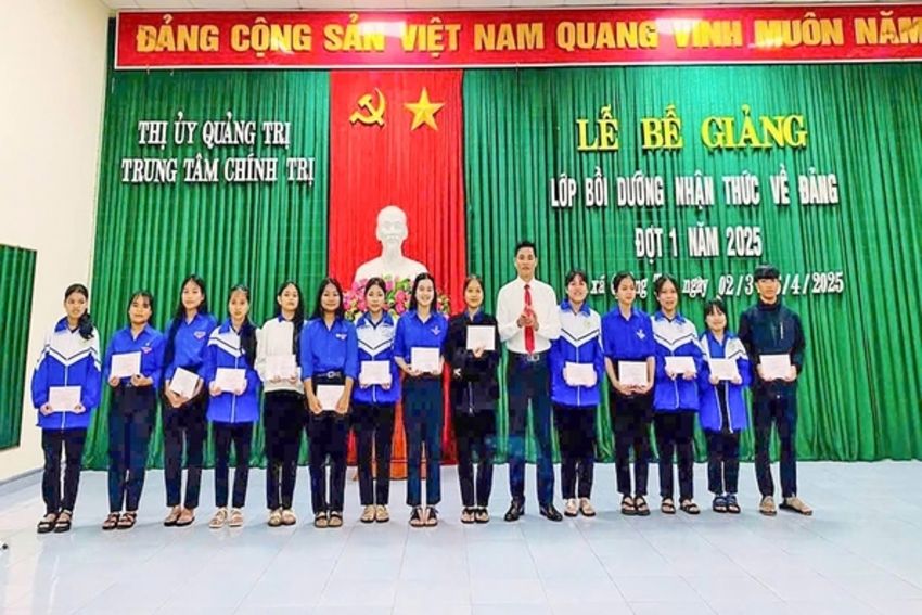 Thị xã Quảng Trị đột phá trong công tác phát triển đảng viên