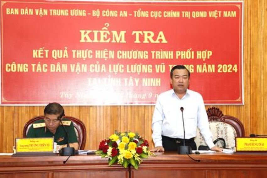 Công tác dân vận: Cốt lõi nhất là phải yên dân
