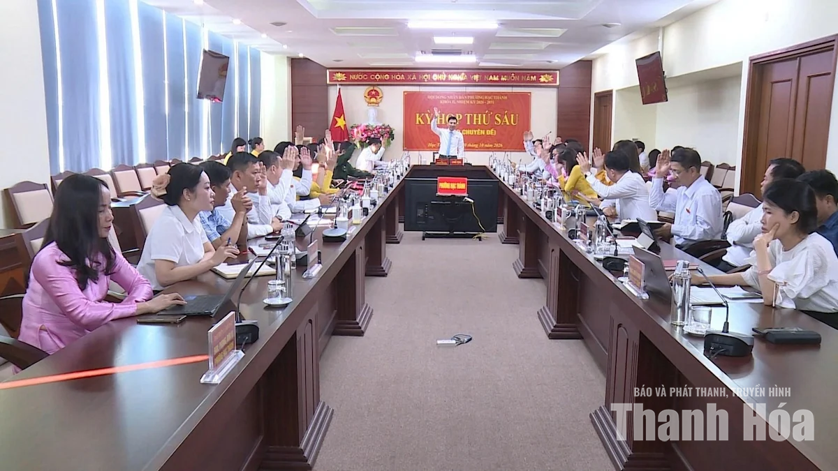 Phường Hạc Thành kiện toàn các chức danh lãnh đạo HĐND, UBND