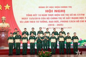 Chuyển biến rõ nét trong học tập và làm theo Bác tại Học viện Chính trị