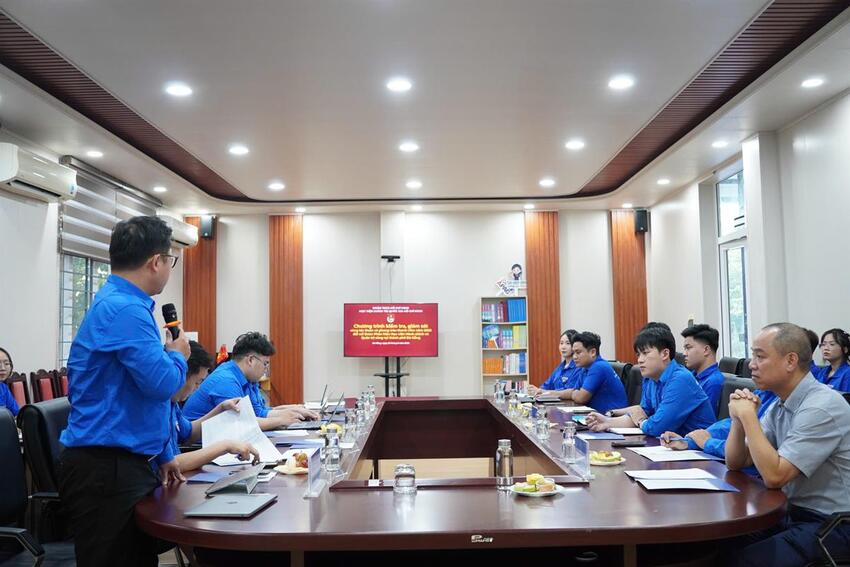 Đoàn Thanh niên Học viện Chính trị quốc gia Hồ Chí Minh kiểm tra, giám sát công tác Đoàn và phong trào thanh niên tại Phân hiệu Học viện Hành chính và Quản trị công thành phố Đà Nẵng