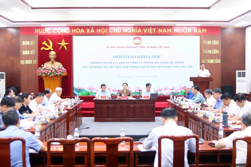 Bàn giải pháp xây dựng hệ thống tiêu chí đánh giá kết quả hoạt động của Ủy ban MTTQ Việt Nam các cấp