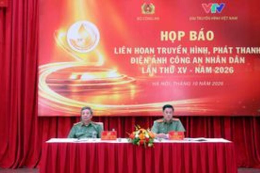 Sẵn sàng cho Lễ khai mạc Liên hoan Truyền hình, Phát thanh, Điện ảnh Công an nhân dân năm 2026 - “Hội tụ và Lan tỏa”