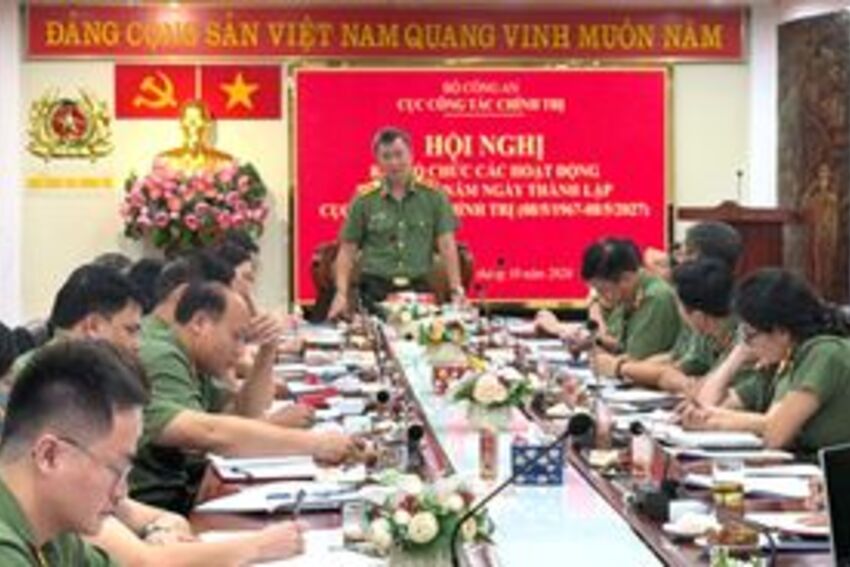 Triển khai các hoạt động kỷ niệm 60 năm Ngày thành lập Cục Công tác chính trị