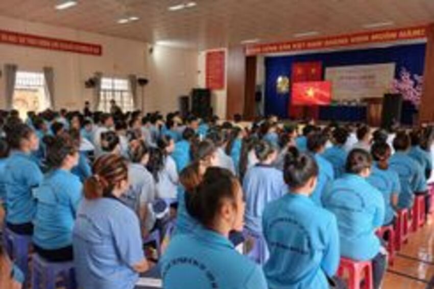 Khai giảng khóa đào tạo sơ cấp nghề cho học viên Cơ sở cai nghiện ma túy