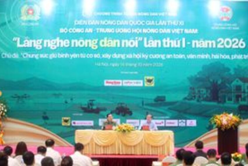 Chung sức giữ gìn bình yên từ cơ sở, xây dựng xã hội kỷ cương, an toàn, văn minh, hài hòa, phát triển
