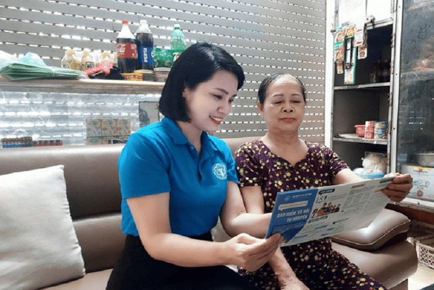 Đảng ủy Bảo hiểm xã hội tỉnh Phú Thọ chỉ đạo tuyên truyền chính sách Bảo hiểm xã hội đến chủ hộ kinh doanh