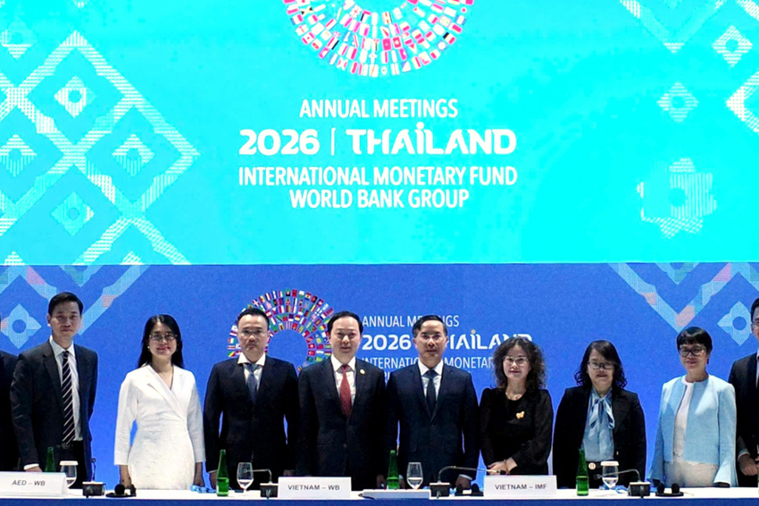 Đoàn công tác Bộ Tài chính tham dự Hội nghị Thường niên IMF/WB năm 2026 tại Thái Lan