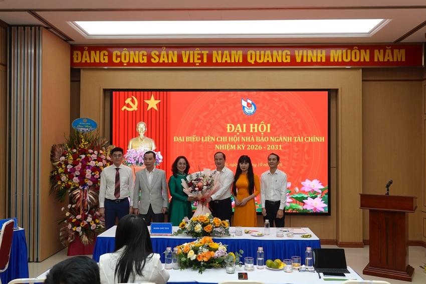 Đại hội Liên chi hội Nhà báo ngành Tài chính nhiệm kỳ 2026-2031 thành công tốt đẹp