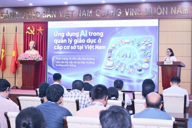 Ứng dụng trí tuệ nhân tạo, đổi mới quản lý giáo dục cấp địa phương