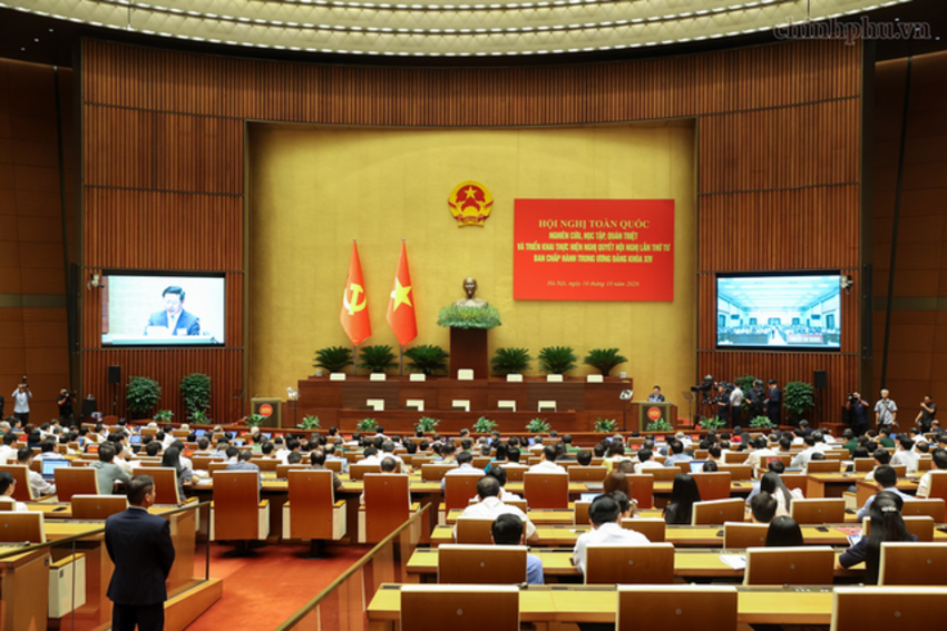 Hội nghị toàn quốc quán triệt, triển khai thực hiện Nghị quyết Hội nghị Trung ương 4