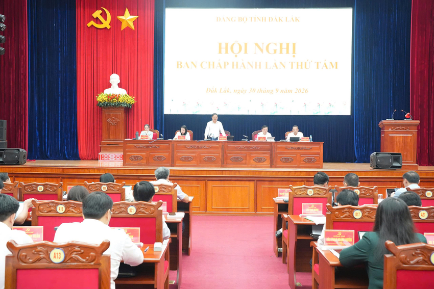 Bí thư Tỉnh ủy Đắk Lắk: Hiệu quả Nghị quyết phải đo bằng tiến độ công trình, vốn và sự hài lòng