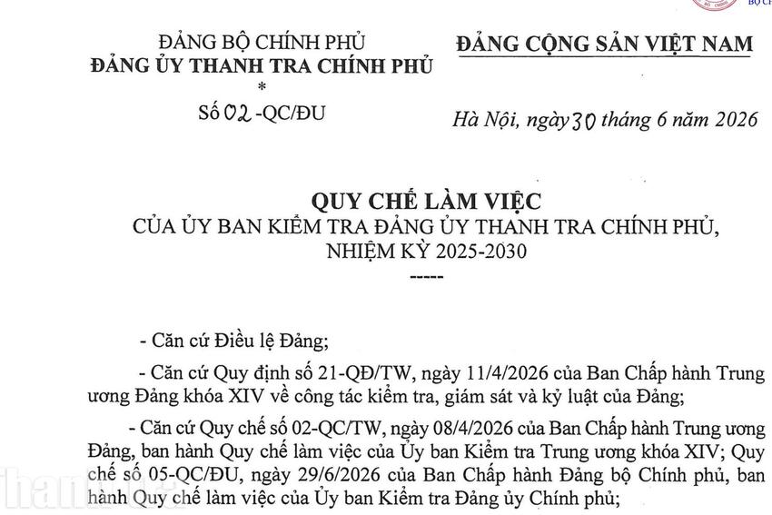 Rà soát, sửa đổi quy chế làm việc: Rõ trách nhiệm, rõ thẩm quyền, tăng hiệu lực lãnh đạo