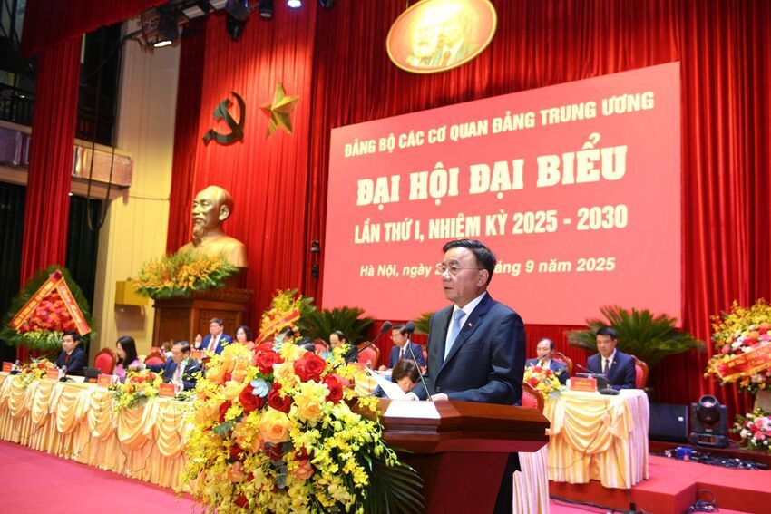 Bế mạc Đại hội đại biểu Đảng bộ các cơ quan Đảng Trung ương lần thứ I