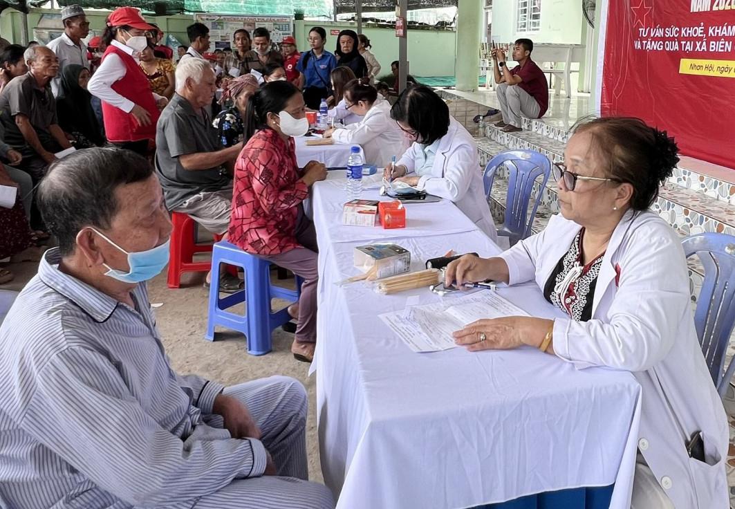 Công an tỉnh An Giang ra quân thực hiện tháng thanh niên tại xã Nhơn Hội