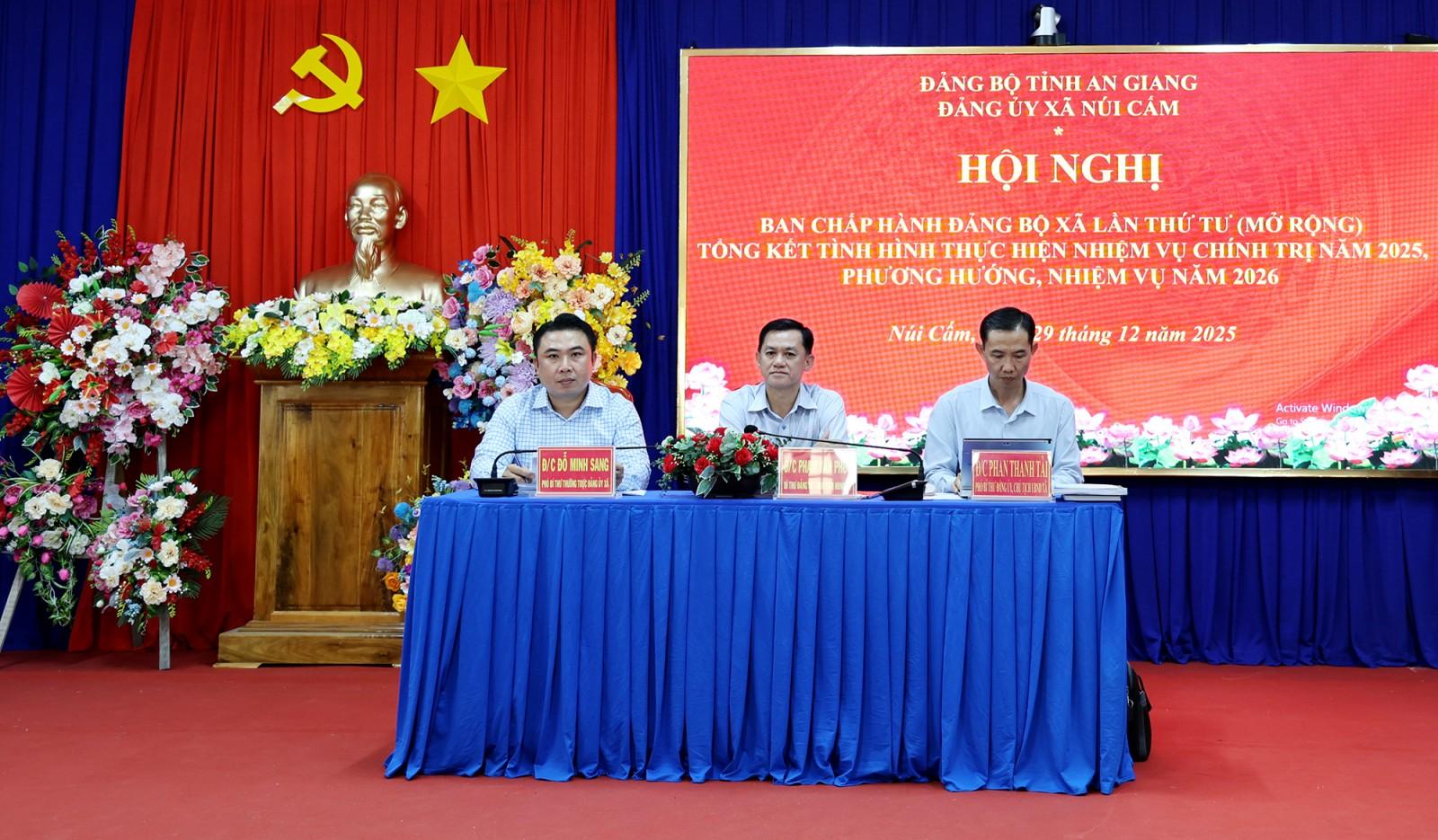 Xã Núi Cấm phấn đấu đạt chuẩn nông thôn mới năm 2028