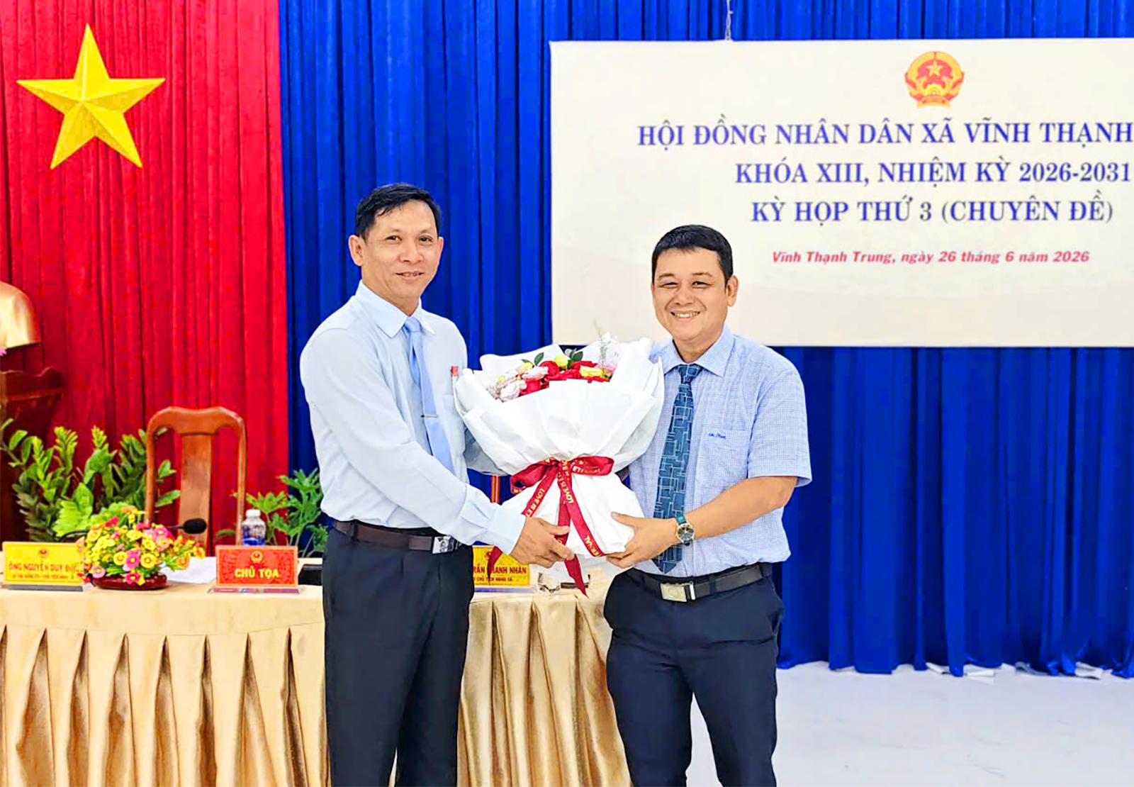 Xã Vĩnh Thạnh Trung sắp xếp 19 ấp xuống còn 15 ấp