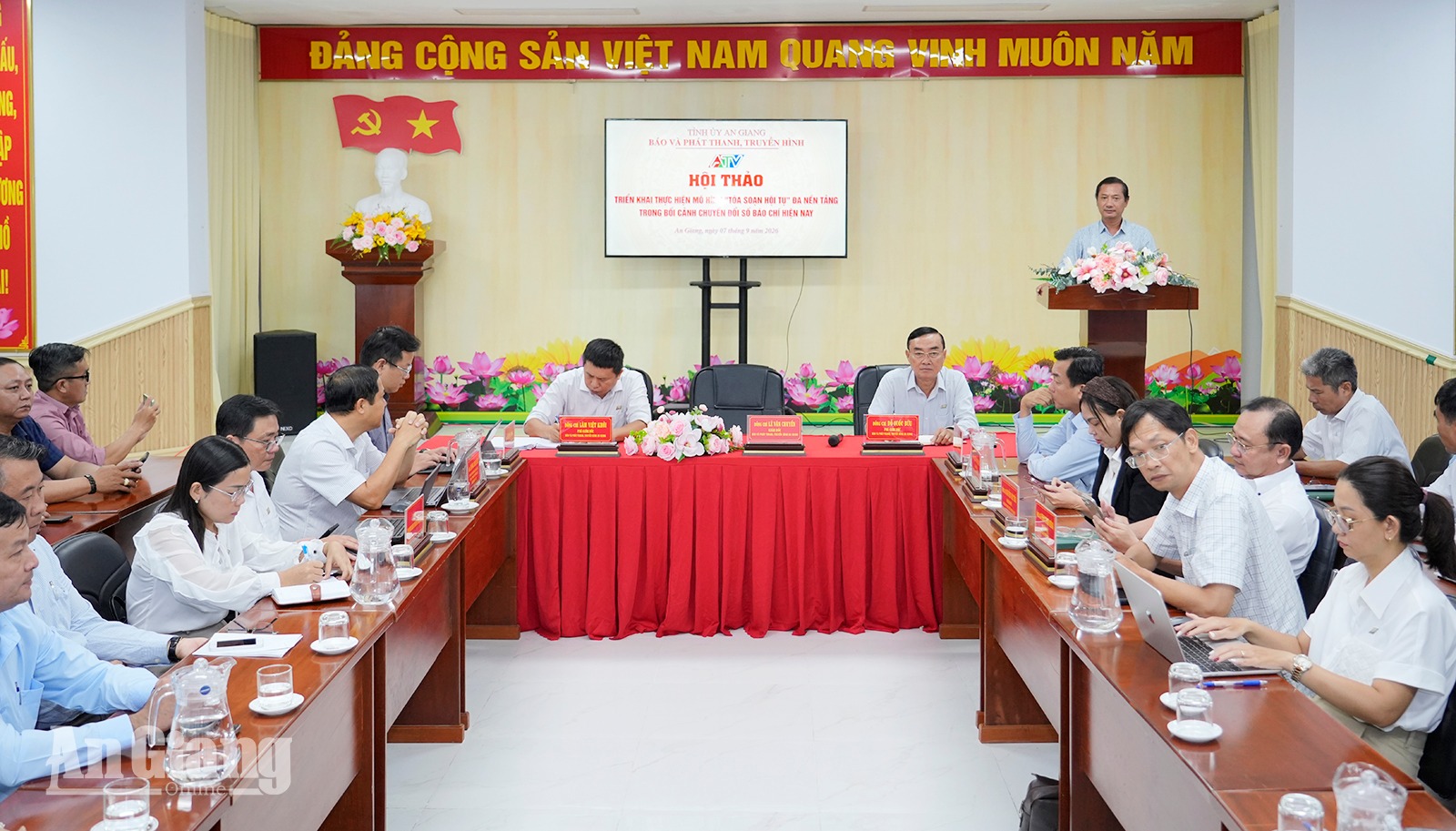 Báo và phát thanh, truyền hình An Giang triển khai mô hình tòa soạn hội tụ đa nền tảng