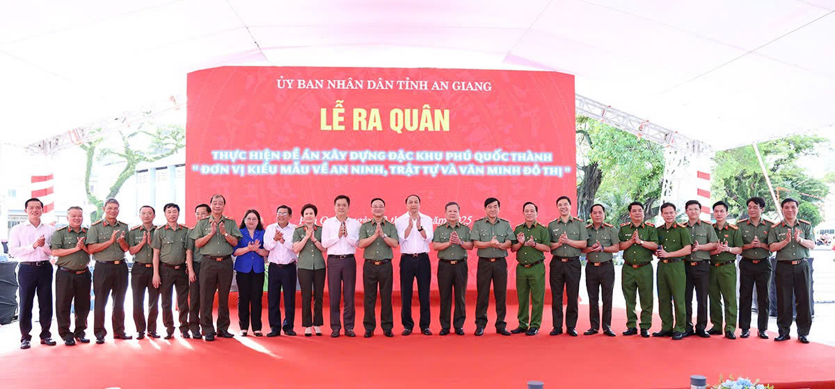 Xây dựng đặc khu Phú Quốc thành “Đơn vị kiểu mẫu về ANTT và văn minh đô thị” là nhiệm vụ chính trị trọng tâm