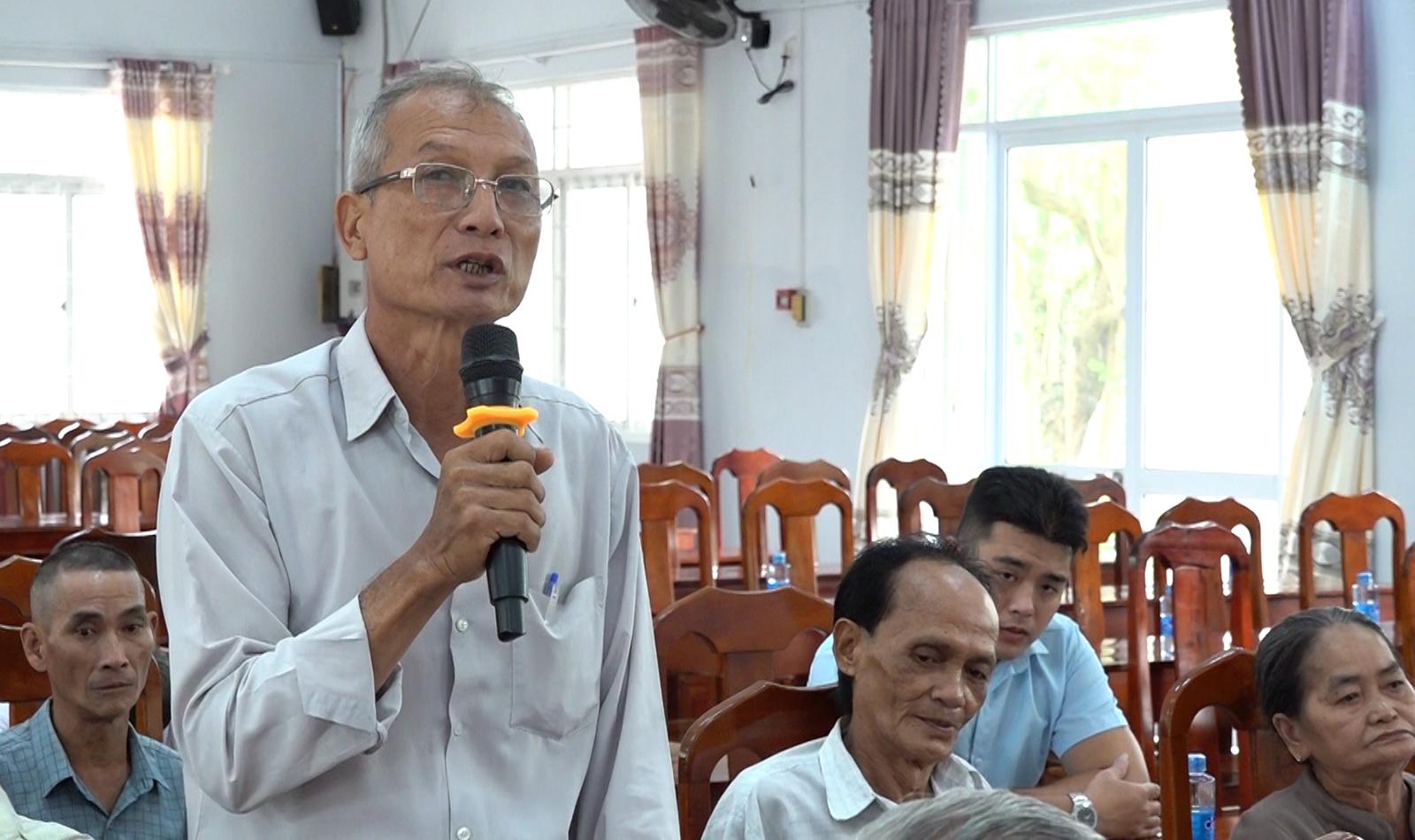 Đảng ủy xã Tân An đối thoại với Nhân dân