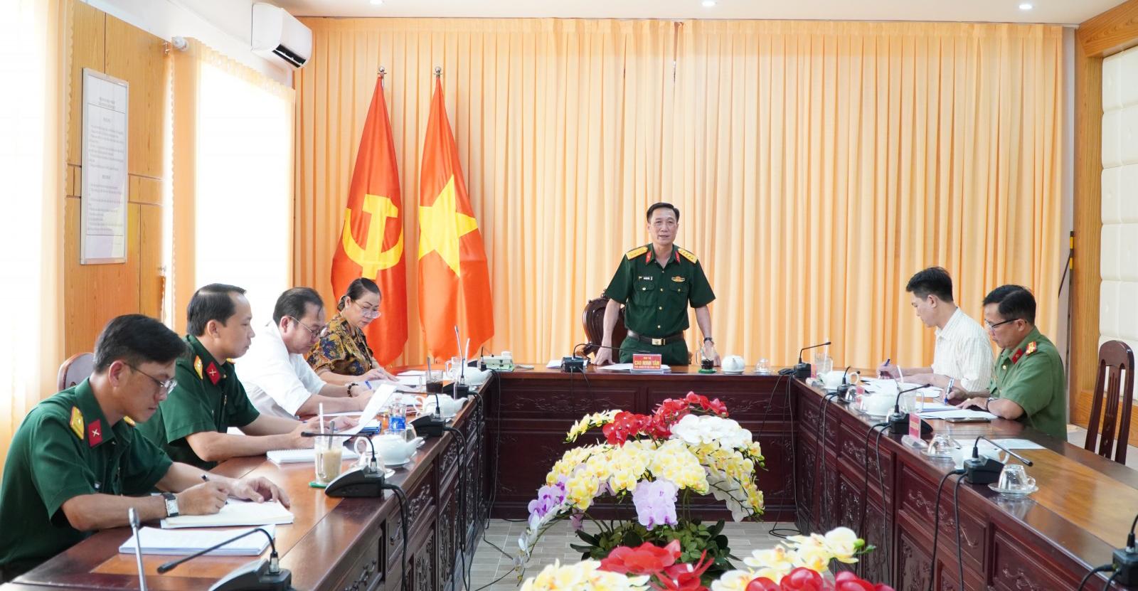 An Giang: Các đội quy tập hài cốt liệt sĩ xuất quân thực hiện nhiệm vụ tại Campuchia vào ngày 28/10