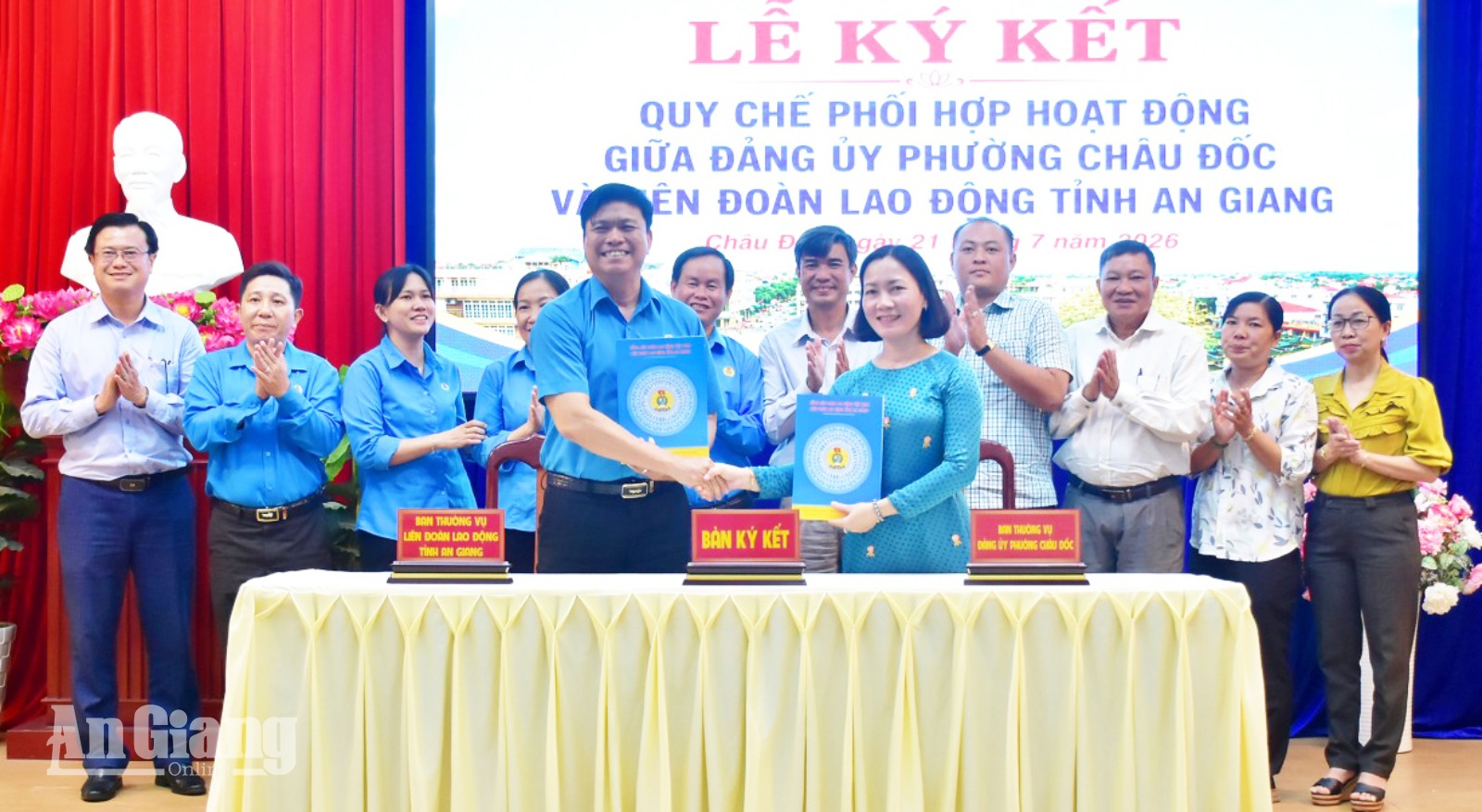 Công đoàn phường Châu Đốc, quản lý hơn 2.190 đoàn viên