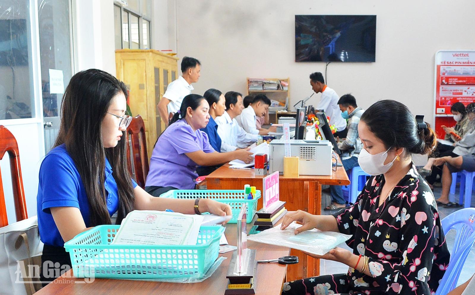 An Cư nâng chất lượng phục vụ dân