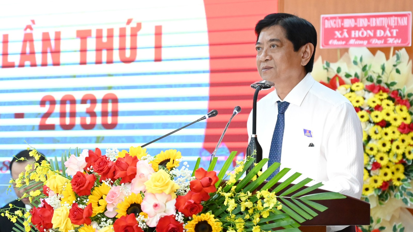 Đảng bộ xã Hòn Đất tổ chức đại hội nhiệm kỳ 2025 - 2030