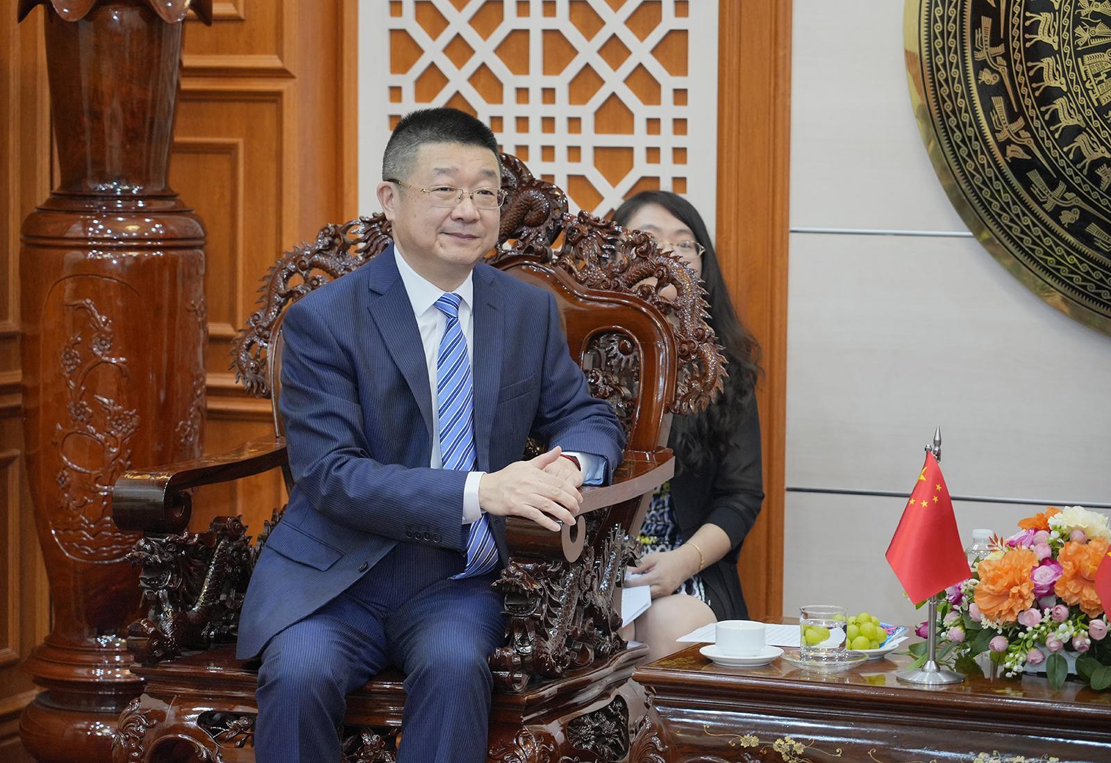 Tăng cường hợp tác phát triển giữa An Giang và đối tác Trung Quốc