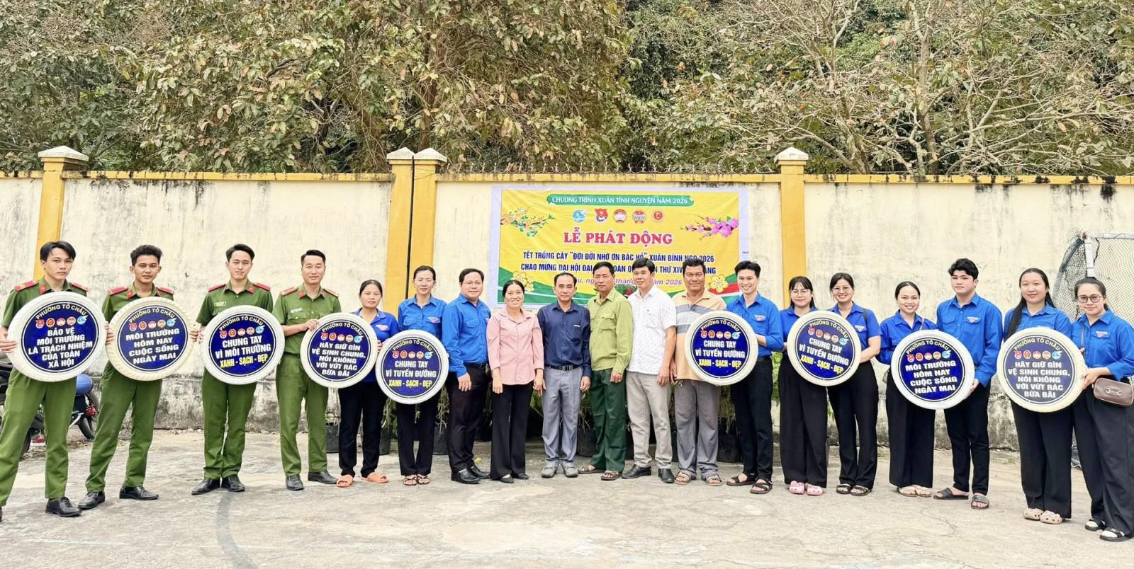 Phường Tô Châu phát động Tết trồng cây “Đời đời nhớ ơn Bác Hồ”