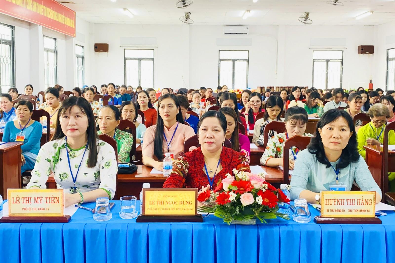 Đại hội đại biểu Hội Liên hiệp Phụ nữ xã Mỹ Đức nhiệm kỳ 2025 - 2030