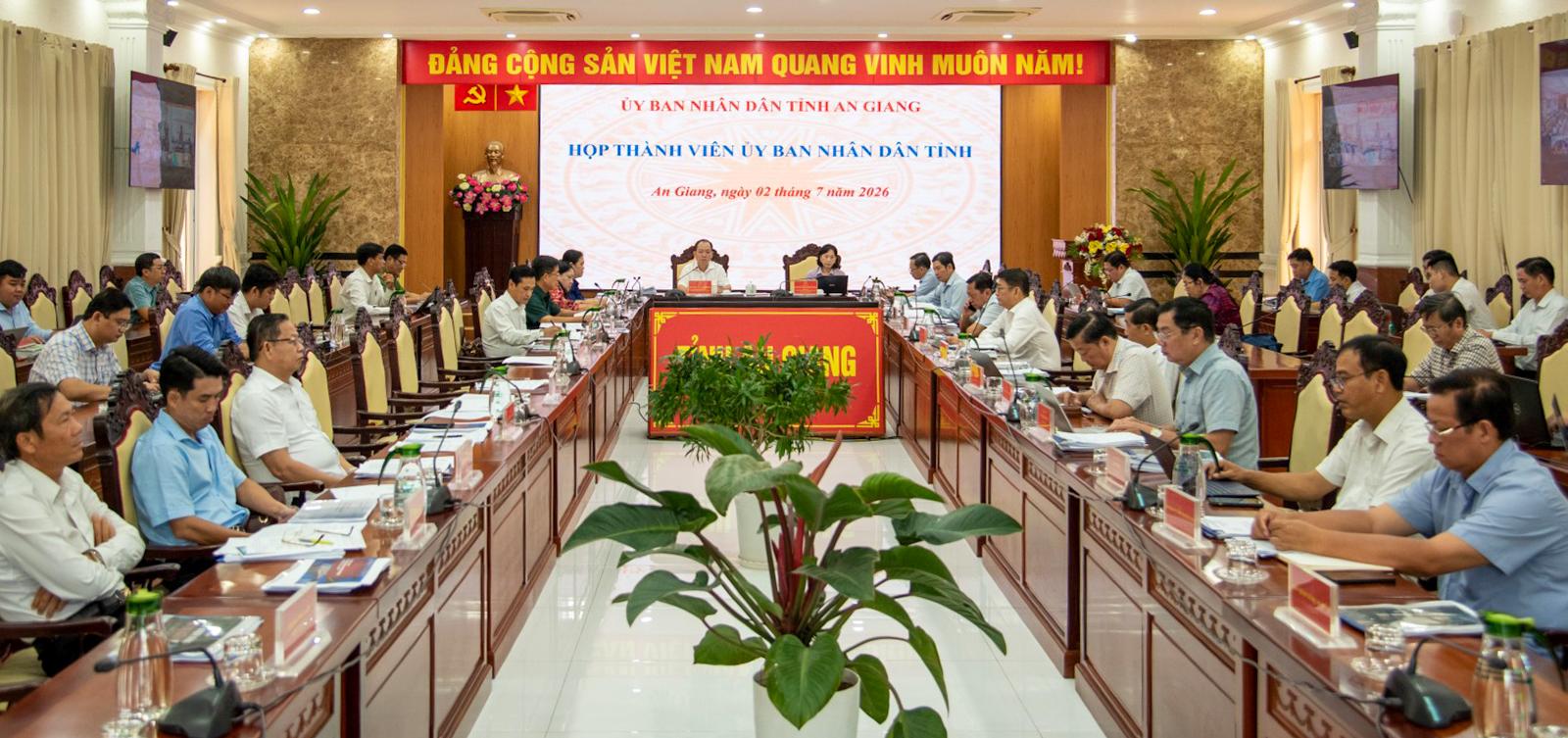 UBND tỉnh An Giang thông qua 5 đồ án quy hoạch Rạch Giá, Long Xuyên, Châu Đốc, Tịnh Biên và Chi Lăng đến năm 2050