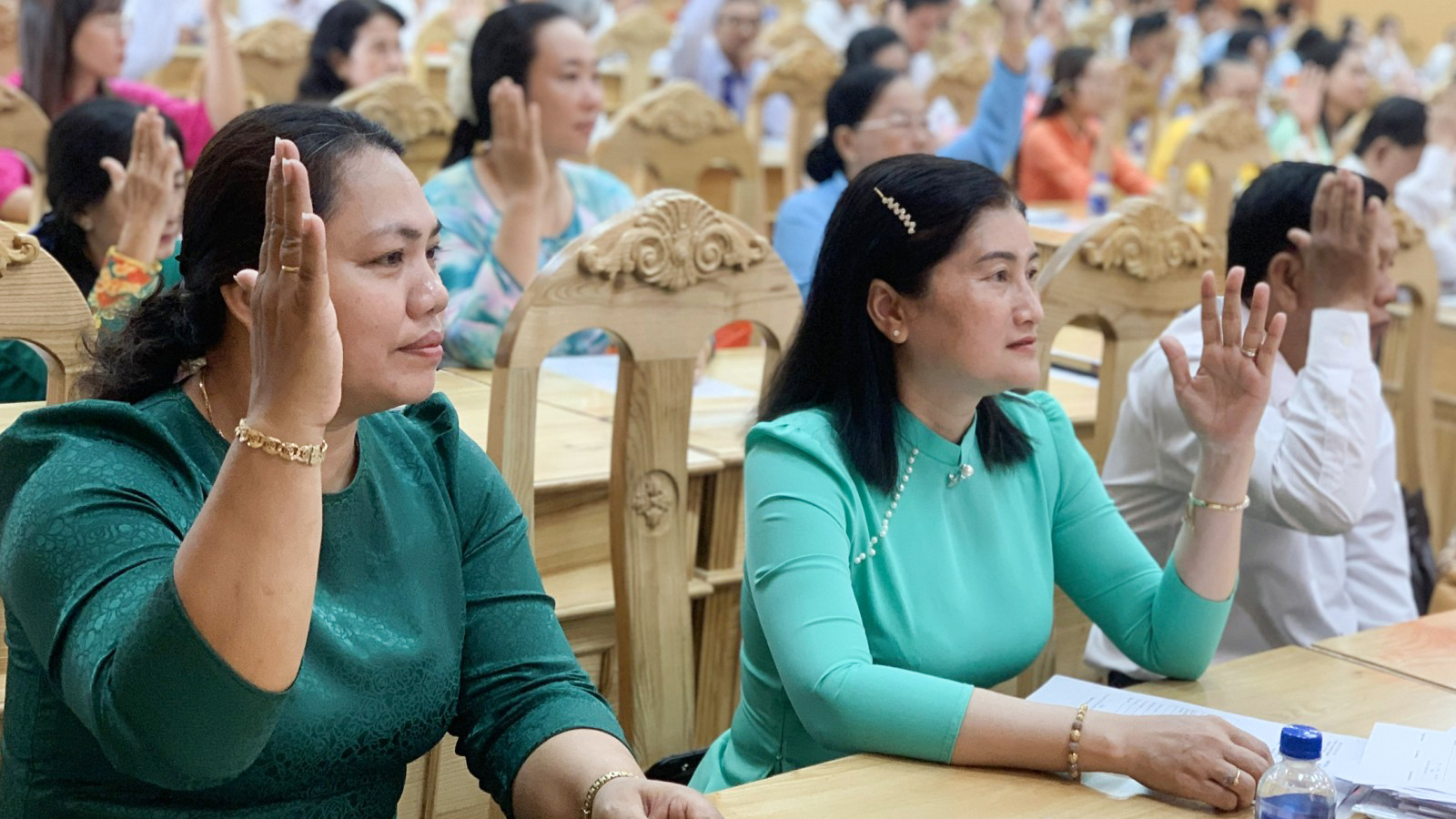 Đại hội đại biểu Hội Chữ thập đỏ phường Hà Tiên lần thứ I
