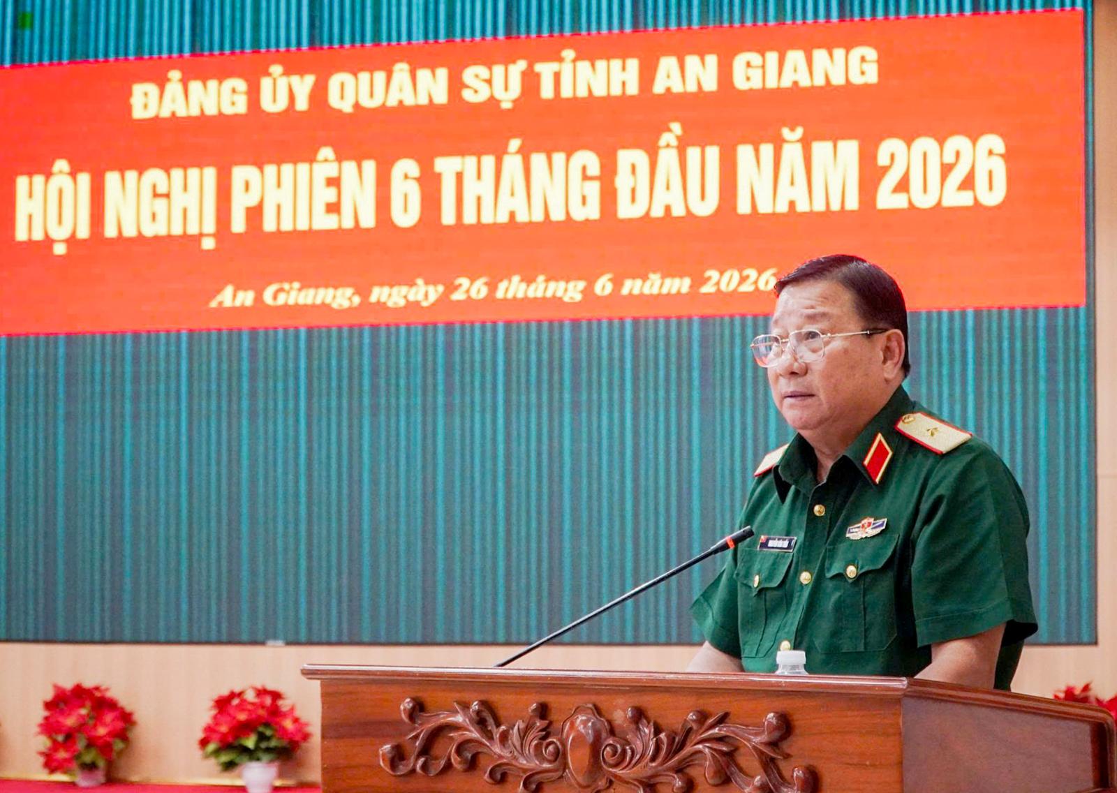 Bí thư Tỉnh ủy An Giang: Triển khai hiệu quả các đề án quốc phòng, xây dựng khu vực phòng thủ