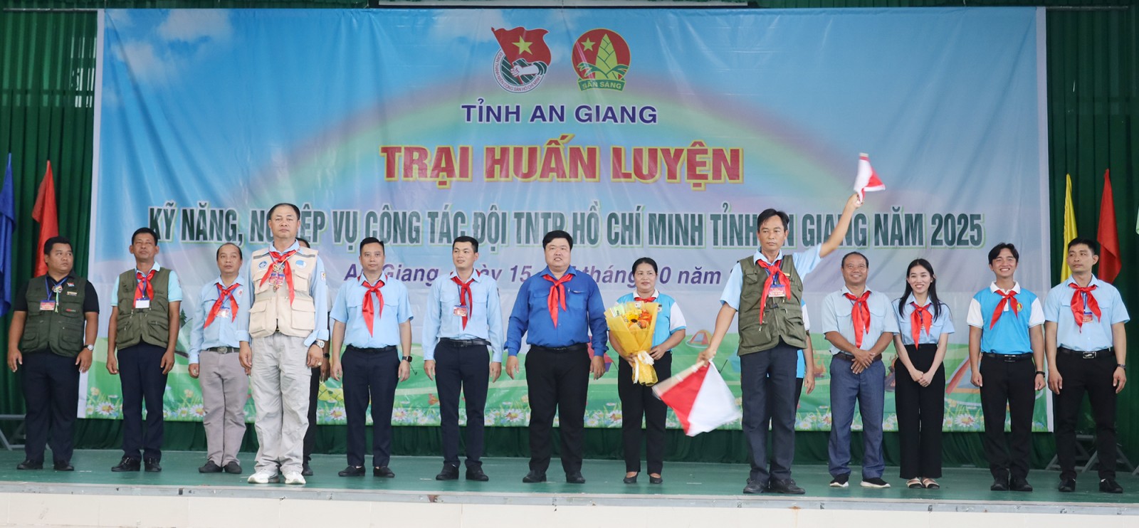 145 trại sinh tham gia huấn luyện kỹ năng, nghiệp vụ công tác Đội