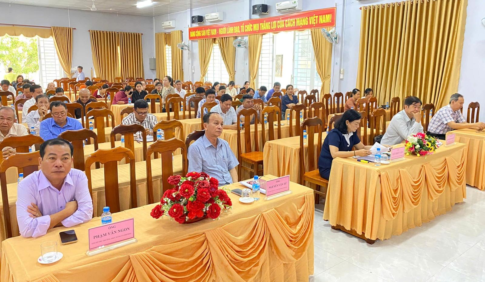 Đại biểu HĐND tỉnh An Giang tiếp xúc cử tri hai phường Thới Sơn và Tịnh Biên