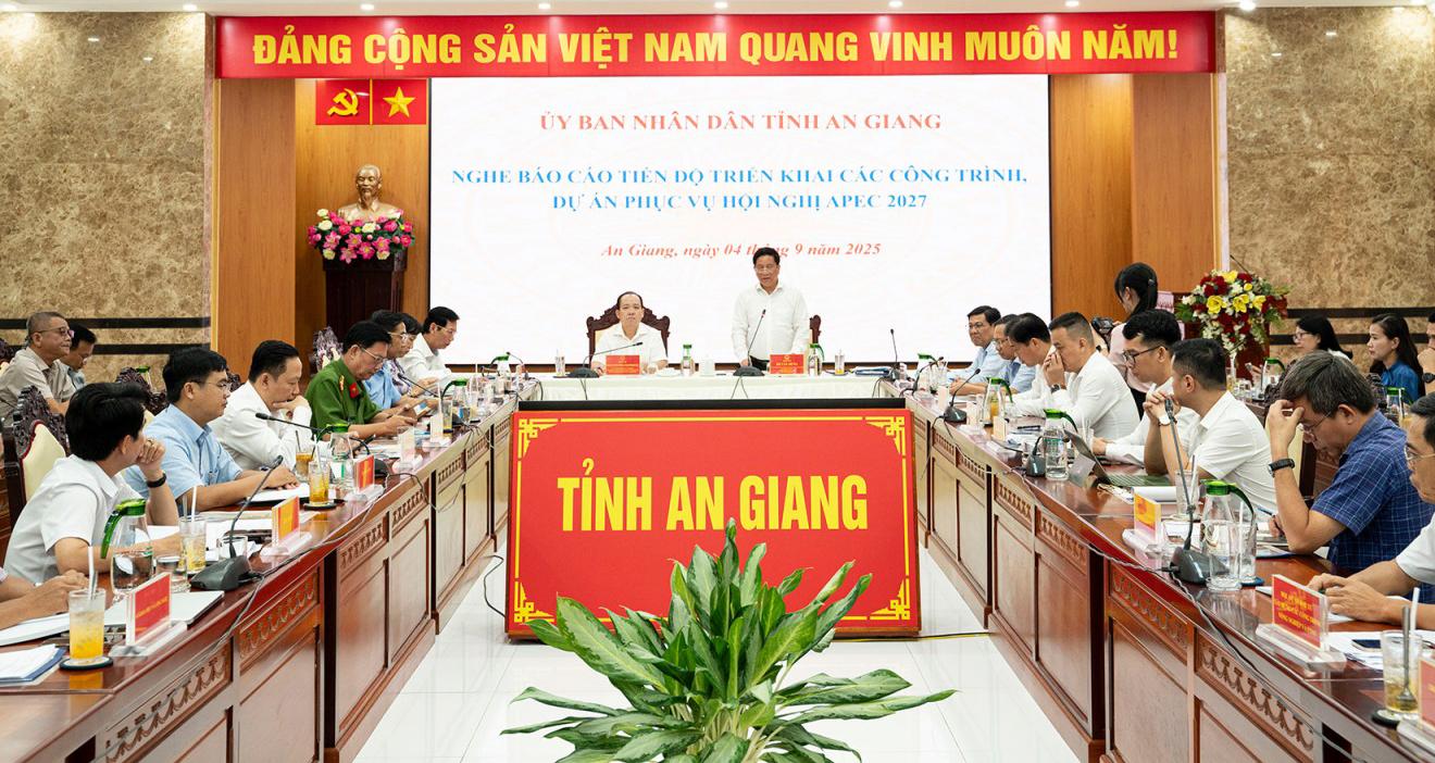 Tập trung đẩy nhanh tiến độ các công trình, dự án phục vụ Hội nghị APEC 2027