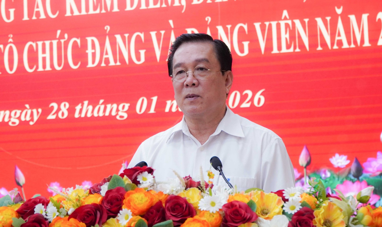 Phó Bí thư Thường trực Tỉnh ủy Nguyễn Thanh Nhàn: Kiểm điểm phải gắn chặt với thực hiện nhiệm vụ chính trị