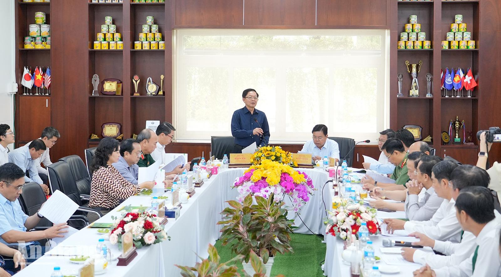 Phó Thủ tướng Hồ Quốc Dũng: Cần xây dựng chuỗi liên kết chặt chẽ để nâng tầm nông sản An Giang