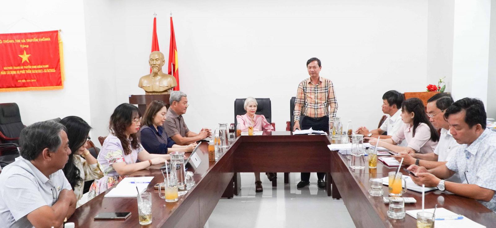 Báo và Phát thanh - Truyền hình An Giang làm việc về bản quyền và quyền sao chép