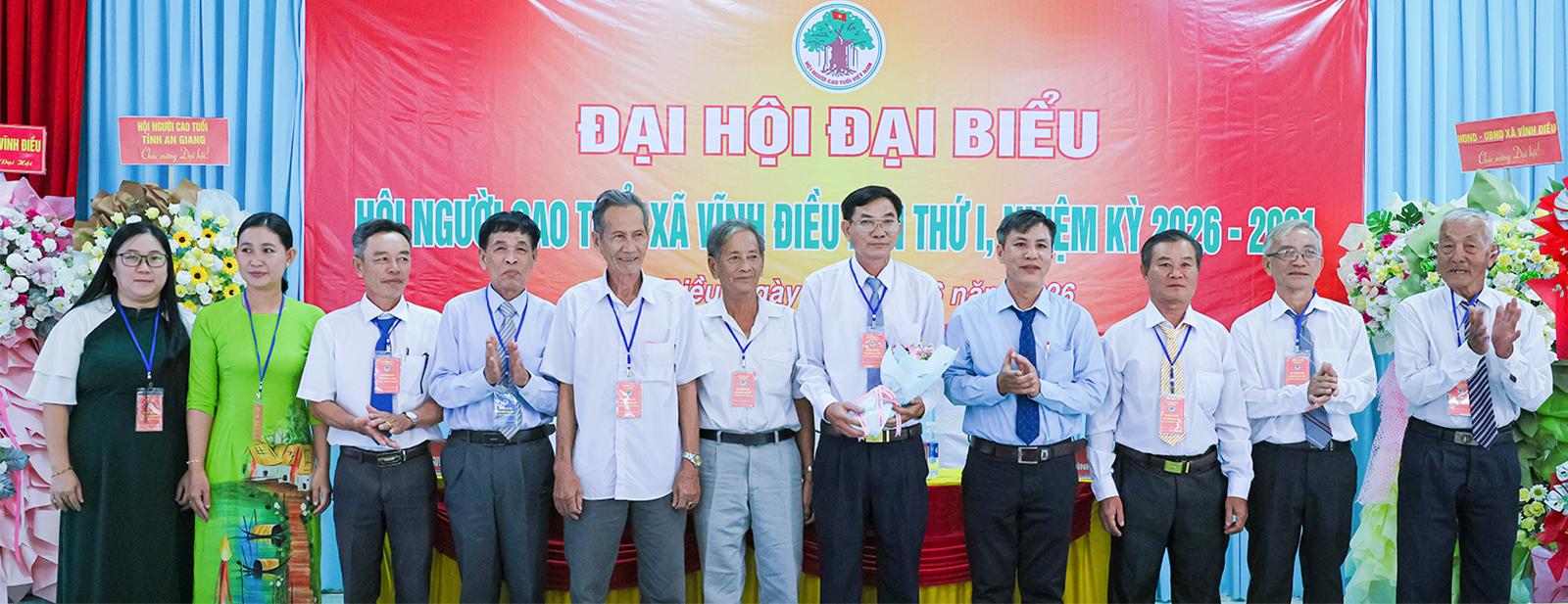 Đại hội Hội Người cao tuổi hai xã Giang Thành và Vĩnh Điều