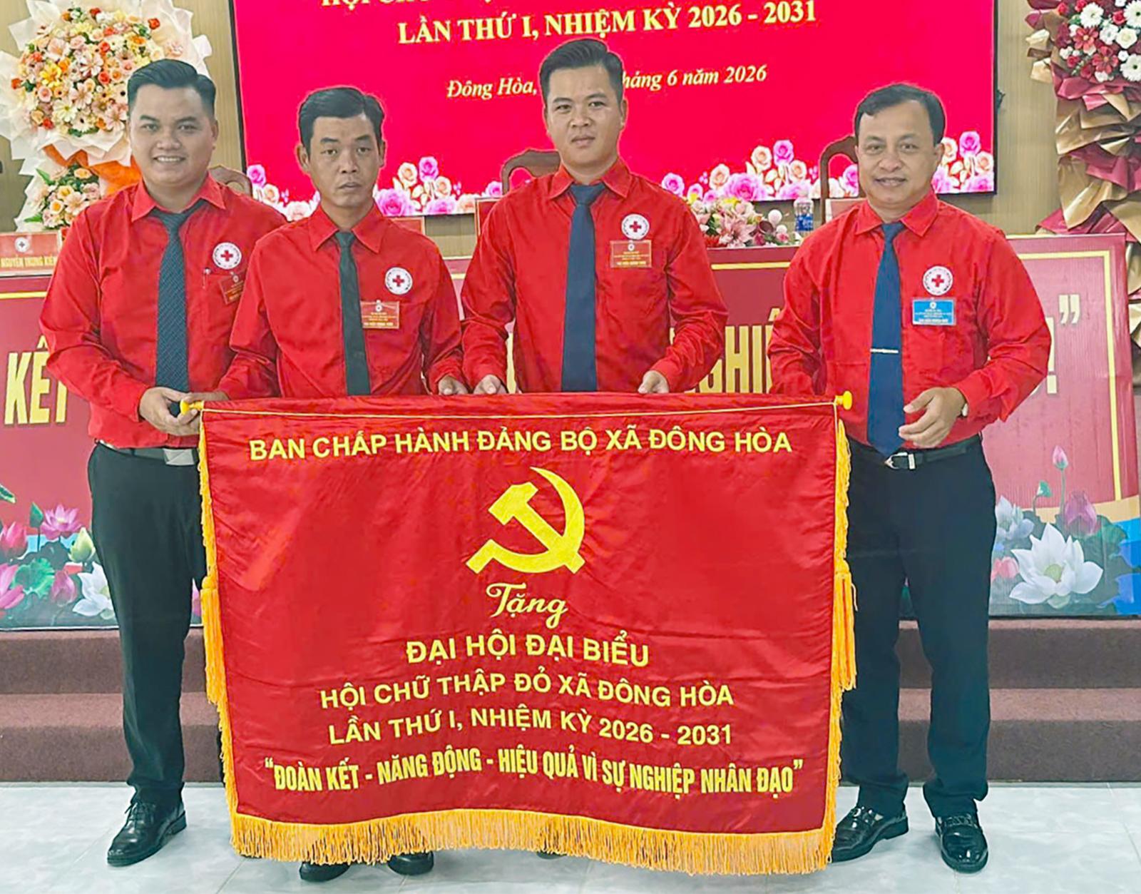 Đại hội đại biểu Hội Chữ thập đỏ xã Đông Hòa nhiệm kỳ 2026 - 2031